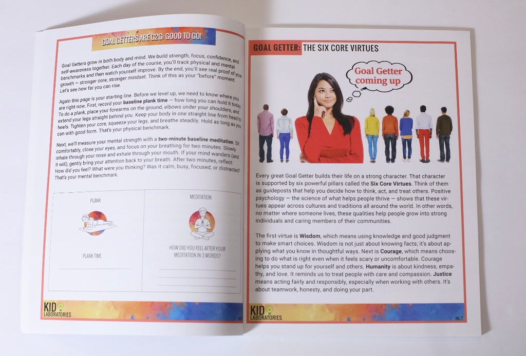 Goal Getter: Character Development & Goal Setting Workbook