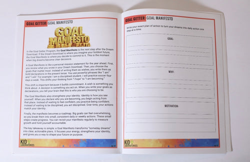 Goal Getter: Character Development & Goal Setting Workbook